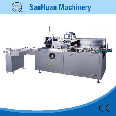 China Round / Square Bottle Automatic Cartoning Machine With Auto Feeding And Packing for sale