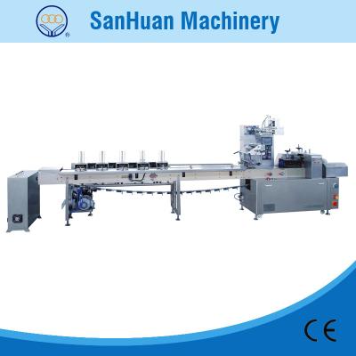 China Professional Infusion Paste Medical Packing Machine With Three Sides Sealing 30-120 Bags/min for sale