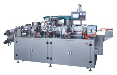 China Fully Automatic Swab Sticker Four Side Sealing Packing Machine for Alcohol / Povidone for sale