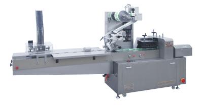 China Fully Automatic Feeder Horizontal Flow Wrapping Machine 220V 50Hz W30-180mm for sale