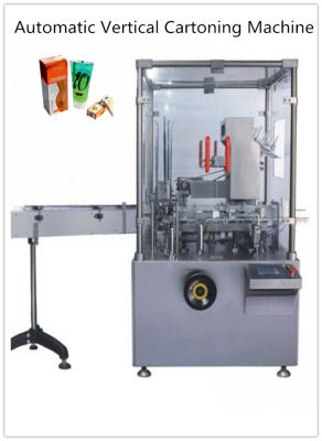 China High Efficiency Auto Vertical Cartoning Machine For Ointment / Toothpaste Packaging for sale