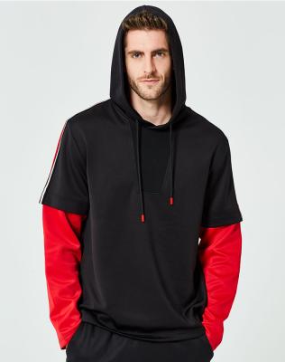 China 2019 New Viable Frontier On Amazon Hot Selling Men's Youth Two-Piece Hoody Loose Casual Men's Trend Of The Fake for sale