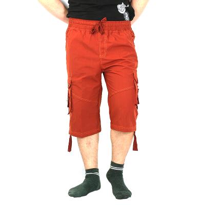 China Anti-wrinkle Fashion Design Men's Six Half Pocket Cargo Pants / Mens Knickers Cargo Shorts for sale