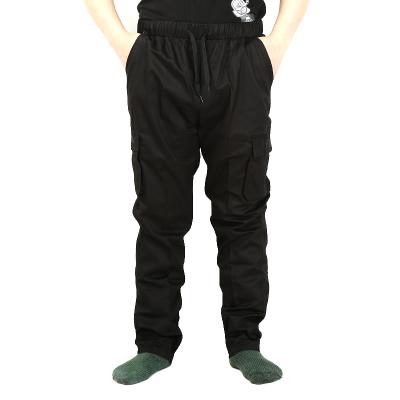 China 65% Cotton 35% Polyester Solid Color 6 Pockets Woven Mens Anti-pilling Cargo Pants for sale