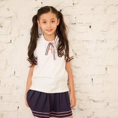 China 100% Cotton School Uniform Designs Kindergarten Dress Suit Children's Schoolboys And Girls Class Clothes For Kids Sports Uniform for sale