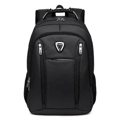 China Wholesale Anti-theft Black Nylon Laptop Backpacks High Quality Minimalist Custom Computer Bag Backpack Logo Backpack for sale