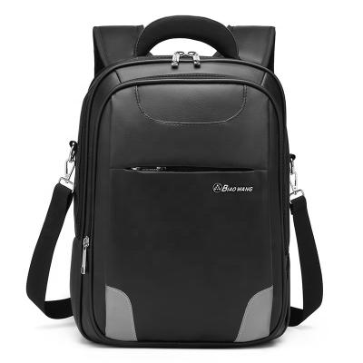 China OEM Anti-theft Custom Leather Backpack Wholesale Logo Anti-theft Backpack With Laptop Backpack Bag For Men for sale