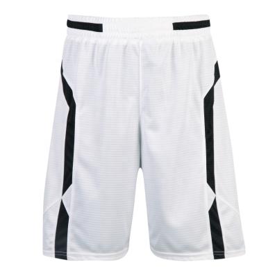 China Custom Basketball Short Breathable Quick Dry Sports Wear New York Team Basketball Shorts Men's Basketball Shorts With Contrast for sale