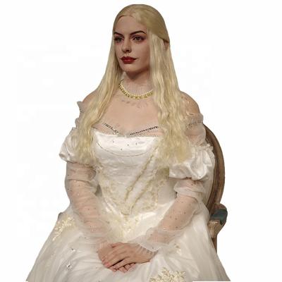 Cina Belle figure di cera della celebrità statua 173cm di Anne Hathaway Resin Hyper Realistic in vendita