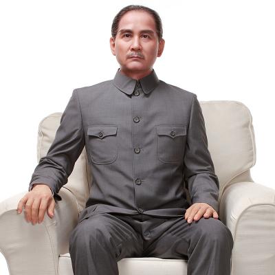 China Figuras de cera Sun Yat-sen da celebridade GZ-0060 Silicone Wax Statue para o museu à venda