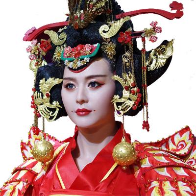 China 1:1 político antigo chinês com você vida artística de Zetian - figura de cera da escultura do silicone do tamanho à venda