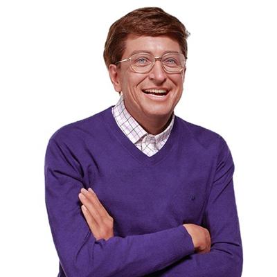 Cina Figura di cera della resina di Bill Gates Bespoke Sculpture Silicone 59 pollici in vendita