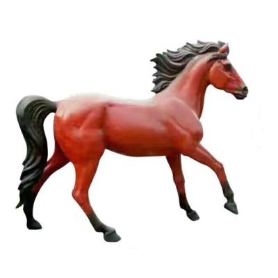 China Decoração animal da estátua dos desenhos animados do ODM de Pegasus da estátua do cavalo da resina da fibra de vidro à venda