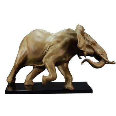 Cina Scultura domestica fondente bronzea su ordinazione dell'elefante del metallo della decorazione della scultura in vendita