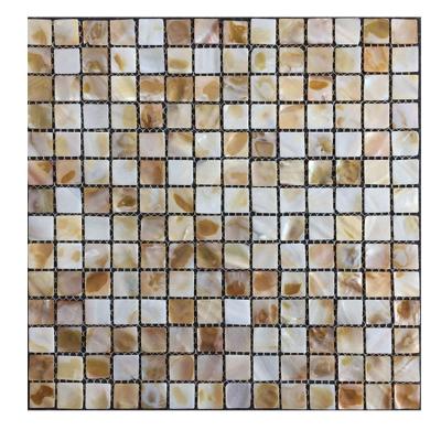 China Exquisite Aesthetic Design Modern Design Mother Pearl Mosaic Mosaic Slabs Unique Flooring Wall for sale