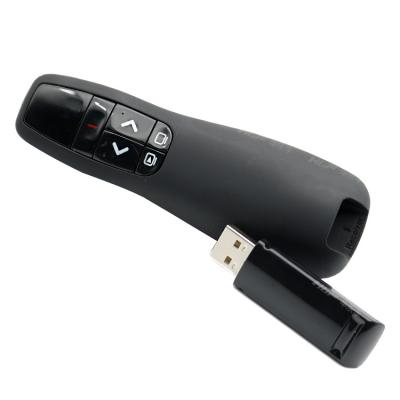 China Wireless Remote Red Indicator Lazer Laser Pointer Red Presenter For USB Ppt Remote Control Presentation for sale