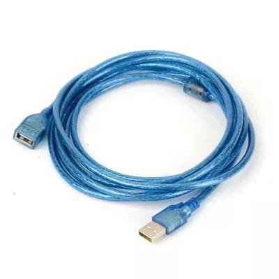 China Plug and Play USB Data Sync Printer Cable Lead USB 2.0 Male to Female Extension Cable for Computer Printer for sale