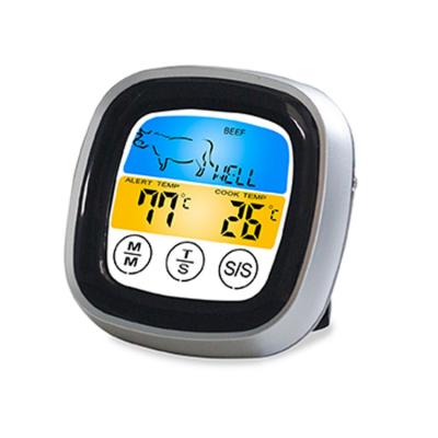 China TIMER thermometer/switch can also be used HW32 meat thermometer touch screen cooking thermometer alarm system for sale