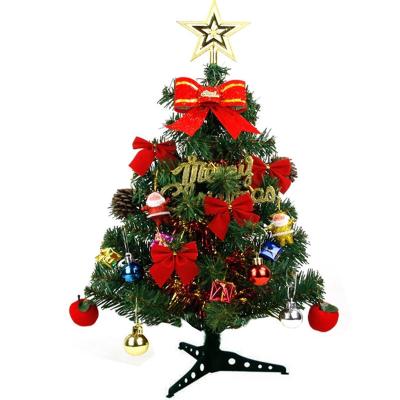 China Environmental Friendly Wholesale Customizable Christmas Party House LED Lighting Decoration PVC Pine Artificial Christmas Tree for sale