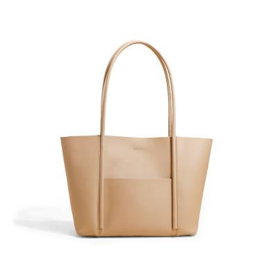 China Custom Made High Quality Cowhide Tote Bag Ladies Handbags Women High Quality Bags for sale