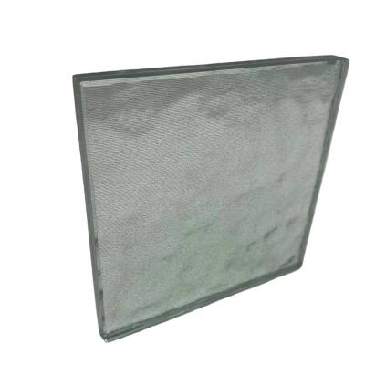 China Fast Delivery Architectural Clear Home Decoration Supermarket Water Ripple Thin Panels Laminated Water Ripple Wire Glass for sale