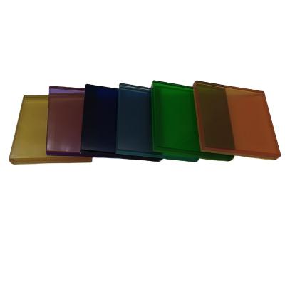 China Yard Colored Laminated Glass 5mm 6mm 8mm 10mm 12mm 15mm 19mm for sale