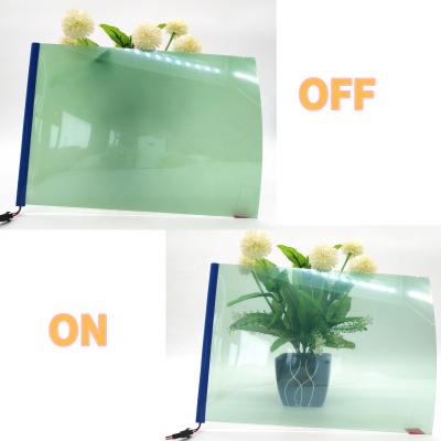 China High Strength Switchable Glass Privacy Film PDLC Smart Glass Film For Rooms Offices Partition And Privacy Protection for sale