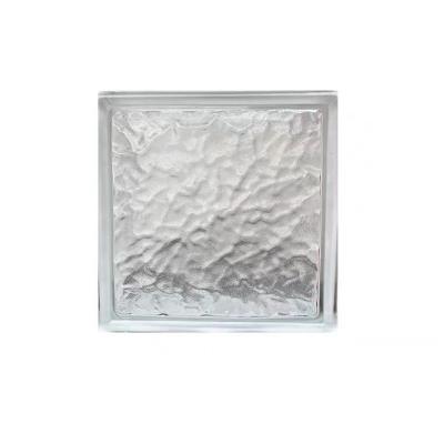 China Safety Glass Brick Low Price 190*190*80mm High Quality Decorative Glass Hollow Glass Brick 145*145*80mm for sale