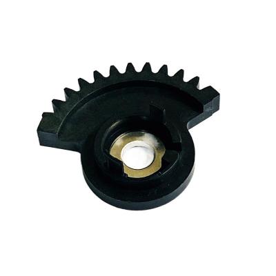 China One Point Supply White Standard Plastic Material Crown And Pinion Sector Gears Nylon Gear iso9001 Small for sale