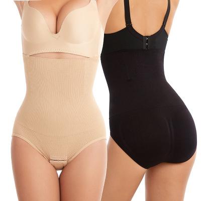 China Antibacterial High Quality Seamless High Waist Abdominal Control Shaping Underwear Women's Hip Lifting Abdominal Underwear for sale