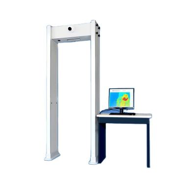 China Cleanging Door Frame Temperature and Temperature Metal Detector Door Frame Non Contact Temperature Detector for sale