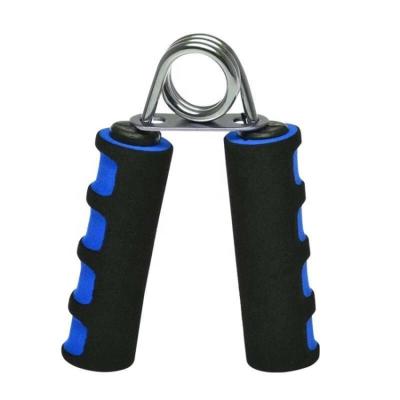 China Hand Strength Training One Type 4.5mm Chrome Plated Fingerprint Two Color Foam Spring Sponge Hand Grip Hand Grip Strengthener for sale