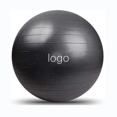 China Cheap PVC Exercise Ball 65cm Round Anti-splinter Yoga Ball Eco-friendly Stability Ball for sale