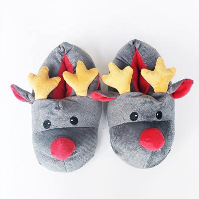 China 2021 Winter Cute Winter Slippers Plush Anti-slippery Indoor Slippers Unisex Warm Slippers for sale