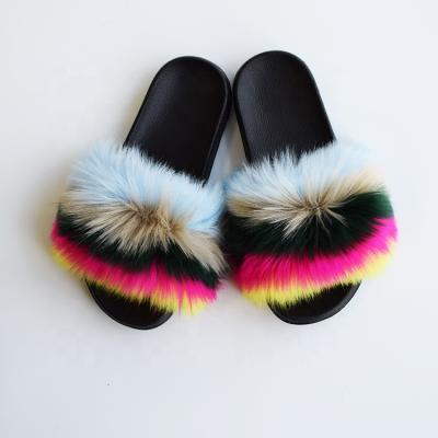 China 2020 High Quality Multicolors Jelly Lightweight Colorful Purse Set With Matching Faux Fur Slippers for sale