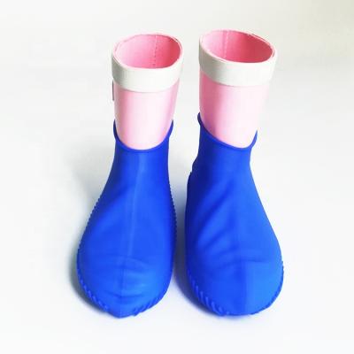 China Waterproof Decorative Durable Anti Slip Silicone Rubber Rain Boots Bumps Safety Shoe Cover Durable Flexible Silicone Rain Shoe Cover for sale