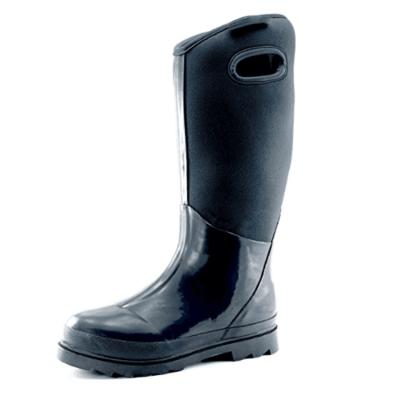 China Waterproof Fashion Ladies Neoprene Rain Boots Warm Good Rubber Hunting Boots for sale