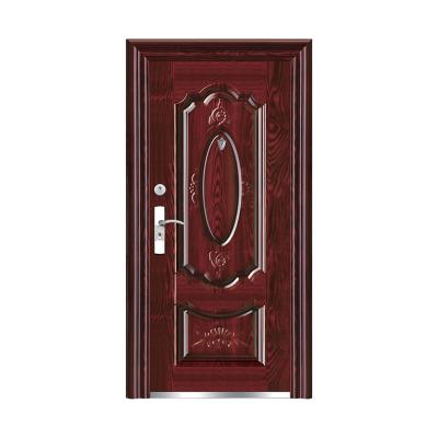 China Market Modern Hot Sale Residential Home Security Cheap Steel Door for sale