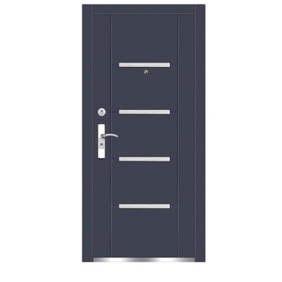 China Modern 2022 Professional Manufacturer Quality assured hot Sale Israel Security Bulletproof exterior steel door for sale