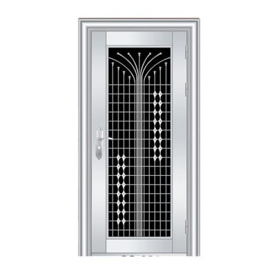 China SUS304 Modern Basic House Track Designs Stainless Steel Door Home Design Interior Swing Room Door for sale