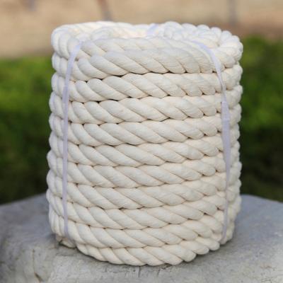 China Material 100% cotton cotton fiber and twisted rope with customs service for sale