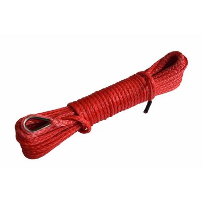 China (jinli rope) Synthetic Winch Line For 4x4 Off Road Recovery Customized Size for sale