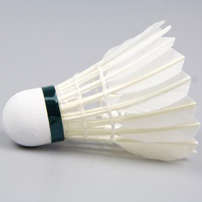 China For baton master feather goose badminton rackets HUOBAN-NO.7 ball factory supply badminton shuttle equalievent shuttlecock for sale