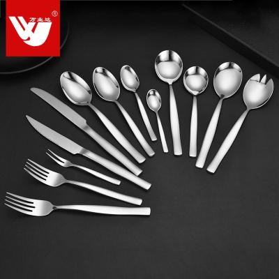 China Sustainable High Quality Stainless Steel Cutlery Flatware Silver for sale