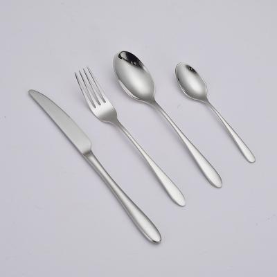 China Durable stainless steel cutlery set to match flatware set for sale