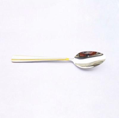 China Sustainable Stainless Steel Dessert Spoon for sale