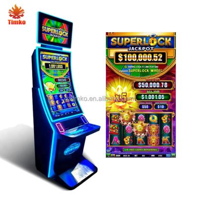 China 43 Inch Touch Screen Super Lock Metal Link King Kong 5 In 1 Slot Machines Slot Game Machines For Sale for sale