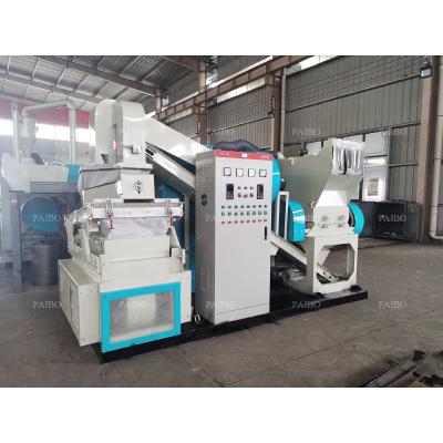 China Electrical Sorting Appliances 99% Rate Used Enamelled PVC Copper Wire Recycling Granulator Equipment Scrap Copper Wire Recycling Machine for sale