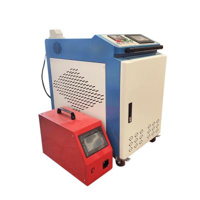 China 1000W 1500W 2000W 3000W Handheld Semi-automatic Weapon Portable Laser Welding Machine of Building Material Shops Water Cooling for sale