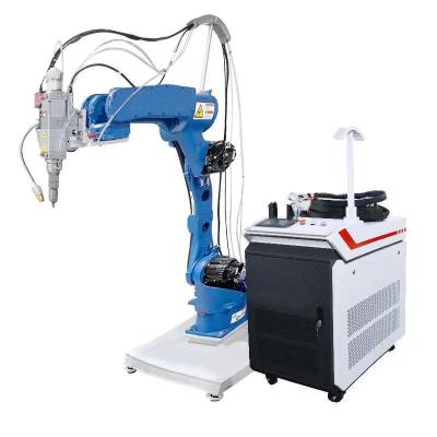 China New Hotels Price Robot Automatic Fiber Laser Welding Machine For Carbon Steel Welding for sale